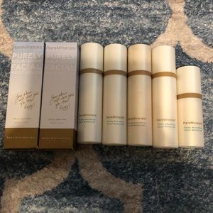 Set of 6 FULL + travel size RareMinerals Purely Nourishing Facial Moisturizer